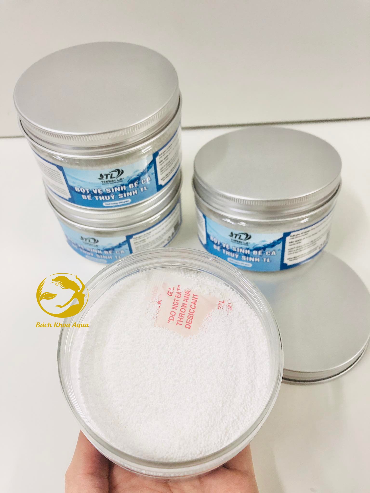 Bột vệ sinh cặn đáy TL - Vệ sinh cặn ở nền ( Lọ 200G )